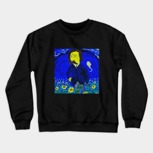 Edgar Allan Poe Artsy Fartsy Crewneck Sweatshirt